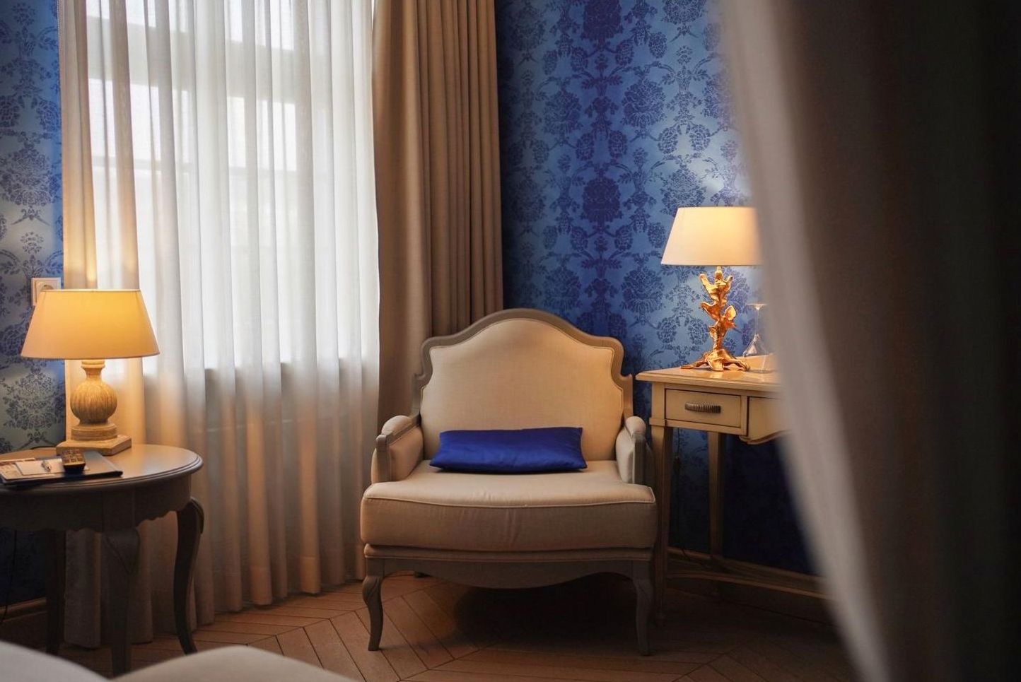 Intérieur chaleureux de l'Hôtel Fr-Club Aventure